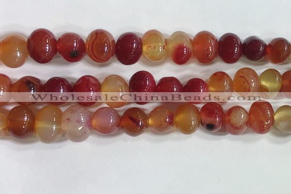 CNG8332 15.5 inches 10*12mm nuggets agate beads wholesale