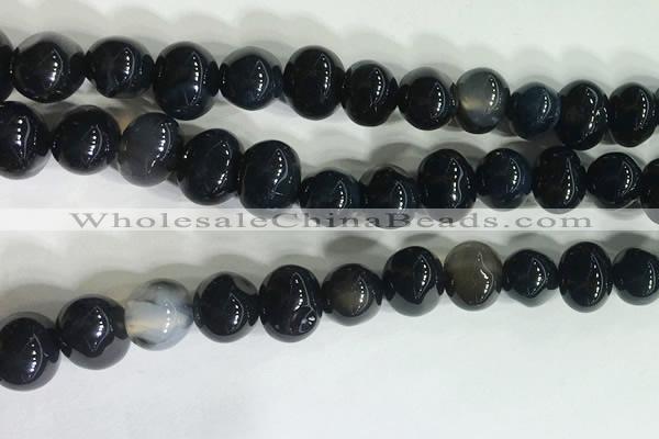 CNG8339 15.5 inches 10*12mm nuggets agate beads wholesale