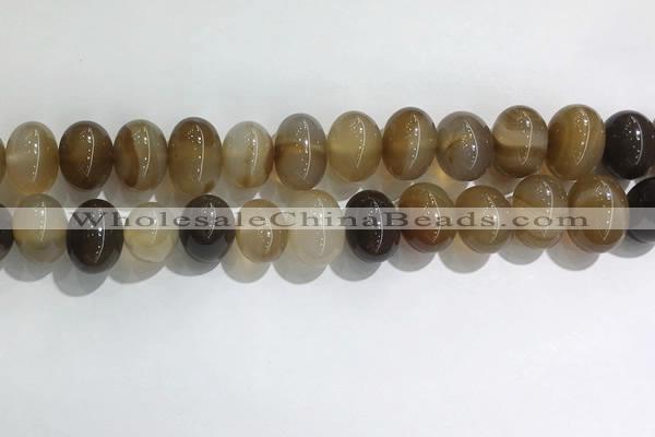 CNG8371 15.5 inches 12*16mm nuggets agate beads wholesale