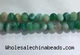 CNG8385 15.5 inches 12*16mm nuggets striped agate beads wholesale