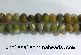 CNG8386 15.5 inches 12*16mm nuggets striped agate beads wholesale