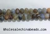 CNG8387 15.5 inches 12*16mm nuggets striped agate beads wholesale