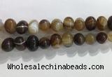 CNG8388 15.5 inches 12*16mm nuggets striped agate beads wholesale