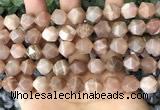 CNG8755 15.5 inches 12mm faceted nuggets moonstone beads wholesale