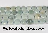 CNG8815 15.5 inches 16mm - 20mm faceted freeform amazonite beads