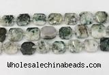 CNG8820 15.5 inches 16mm - 20mm faceted freeform jade beads