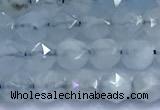 CNG9101 15 inches 4mm faceted nuggets aquamarine beads