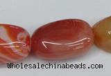 CNG92 15.5 inches 12*16mm - 20*30mm nuggets agate gemstone beads