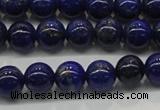 CNL1001 15.5 inches 6mm round A grade natural lapis lazuli beads