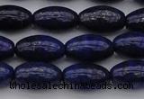 CNL1158 15.5 inches 10*16mm rice lapis lazuli gemstone beads