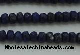 CNL1400 15.5 inches 2.5*4mm faceted rondelle lapis lazuli beads