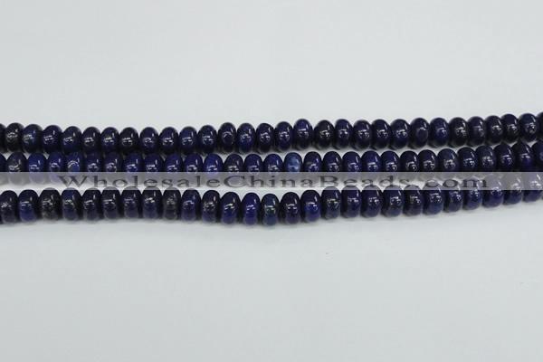 CNL1502 15.5 inches 6*10mm rondelle lapis lazuli beads wholesale