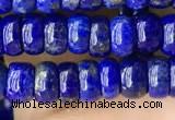 CNL1692 15.5 inches 2.5*5mm - 4*6mm rondelle lapis lazuli beads