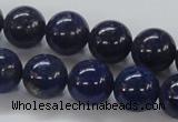 CNL232 15.5 inches 14mm round natural lapis lazuli beads wholesale