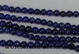 CNL400 15.5 inches 3mm round natural lapis lazuli gemstone beads