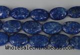 CNL480 15.5 inches 9*13mm oval natural lapis lazuli gemstone beads