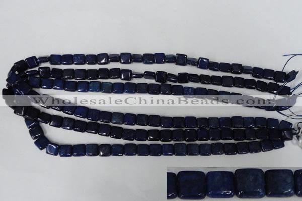 CNL510 15.5 inches 8*8mm square natural lapis lazuli gemstone beads