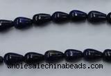 CNL615 15.5 inches 6*10mm teardrop natural lapis lazuli gemstone beads