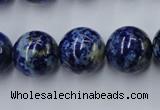 CNL718 15.5 inches 16mm round natural lapis lazuli gemstone beads