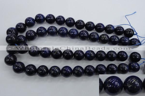 CNL856 15.5 inches 16mm round natural lapis lazuli gemstone beads