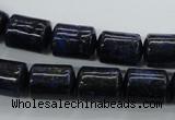 CNL888 15.5 inches 10*14mm tube natural lapis lazuli gemstone beads