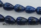 CNL901 15.5 inches 10*14mm teardrop natural lapis lazuli gemstone beads