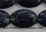 CNL946 15.5 inches 20*30mm oval natural lapis lazuli gemstone beads