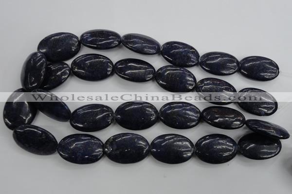 CNL946 15.5 inches 20*30mm oval natural lapis lazuli gemstone beads