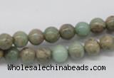 CNS01 16 inches 8mm round natural serpentine jasper beads wholesale