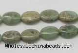 CNS11 16 inches 10*14mm oval natural serpentine jasper beads