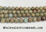 CNS334 15.5 inches 12mm round serpentine jasper beads wholesale