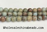 CNS336 15.5 inches 16mm round serpentine jasper beads wholesale