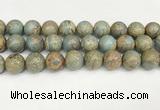 CNS337 15.5 inches 18mm round serpentine jasper beads wholesale