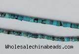 CNT18 16 inches 2-3mm heishi natural turquoise beads wholesale