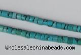 CNT21 16 inches 3-5mm heishi natural turquoise beads wholesale