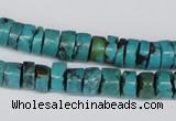 CNT23 16 inches 4-9mm heishi natural turquoise beads wholesale