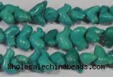 CNT231 15.5 inches 7*12mm animal natural turquoise beads wholesale