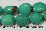 CNT267 15.5 inches 10*15mm - 18*22mm nuggets natural turquoise beads