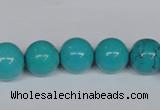 CNT43 16 inches 12mm round turquoise beads wholesale