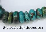 CNT500 15.5 inches 4*8mm - 8*18mm nuggets turquoise gemstone beads