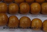 CNW04 15.5 inches 10mm round nangka wood beads wholesale