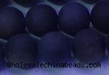 COB281 15.5 inches 12mm round matte golden obsidian beads wholesale