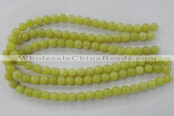 COJ104 15.5 inches 10mm round olive jade beads wholesale