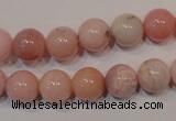 COP1004 15.5 inches 10mm round natural pink opal gemstone beads