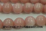 COP1214 15.5 inches 12mm round Chinese pink opal gemstone beads