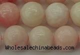 COP1229 15.5 inches 12mm round Chinese pink opal beads wholesale