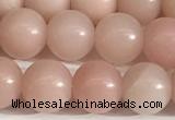 COP1243 15.5 inches 10mm round Chinese pink opal beads