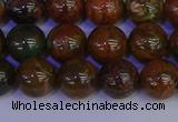 COP1363 15.5 inches 10mm round African green opal beads wholesale