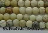 COP1460 15.5 inches 4mm round African opal gemstone beads