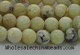 COP1461 15.5 inches 6mm round African opal gemstone beads